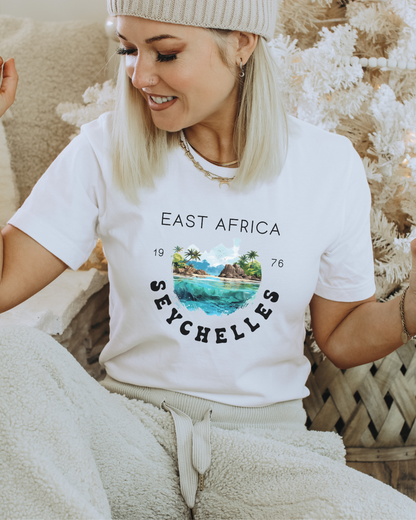 1976 Seychelles East Africa Tee