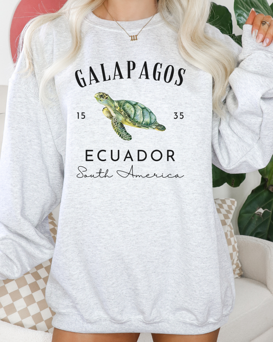 Sea Turtle Galapagos Ecuador 1535 Sweatshirt