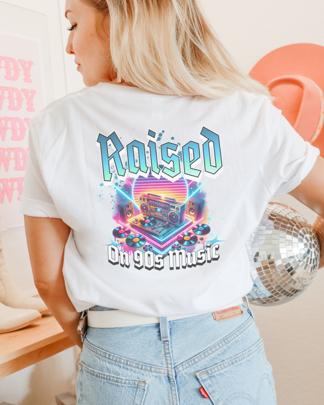 Raised on 90's Music Tee