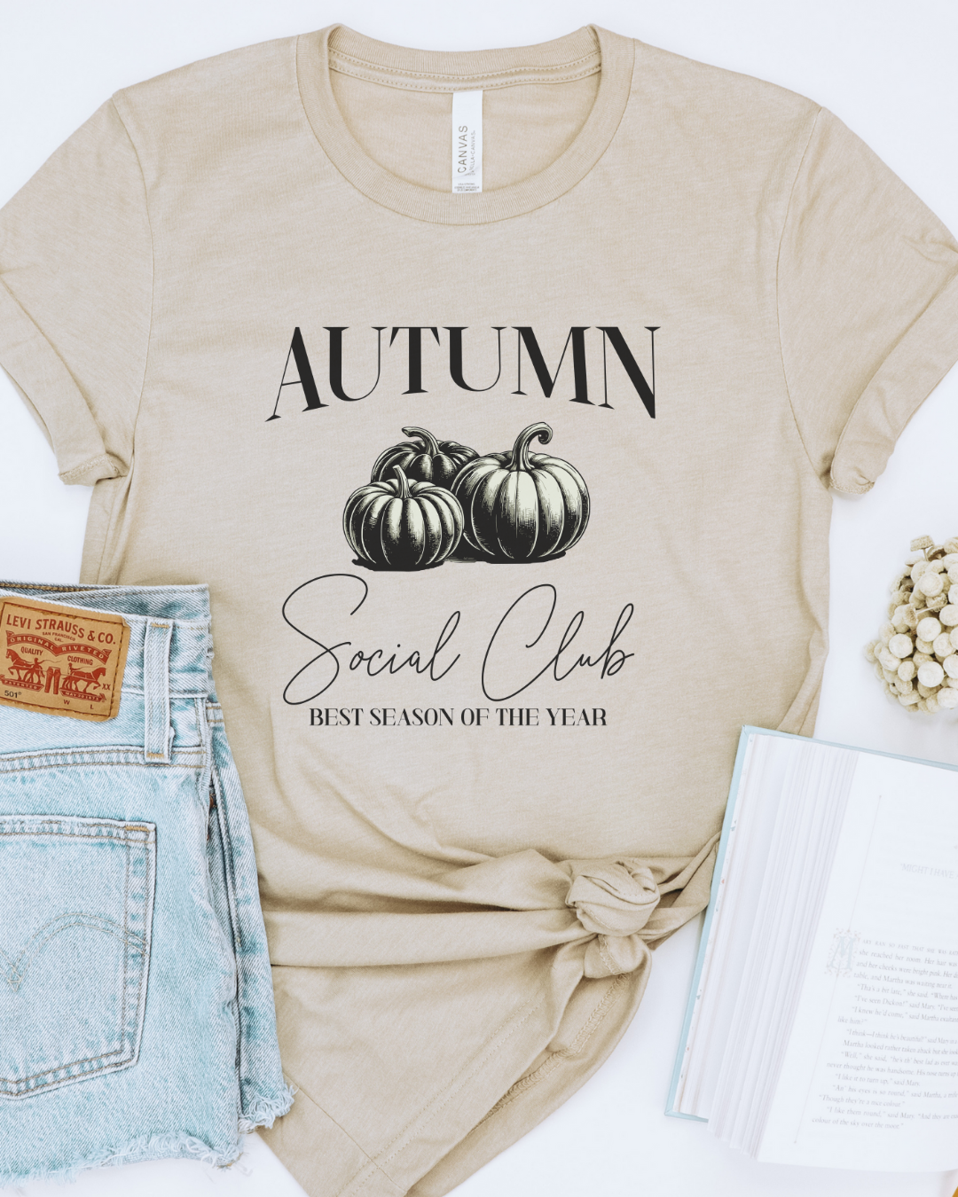 Autumn Social Club Tee