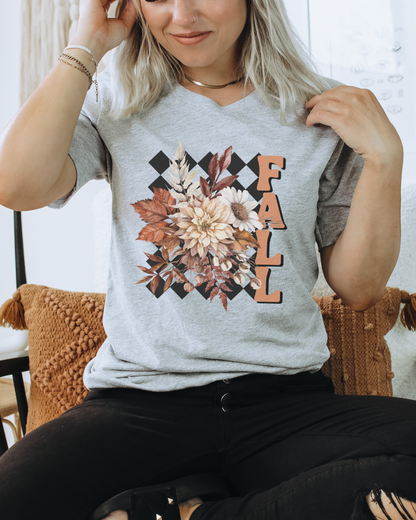 Fall Flowers Tee