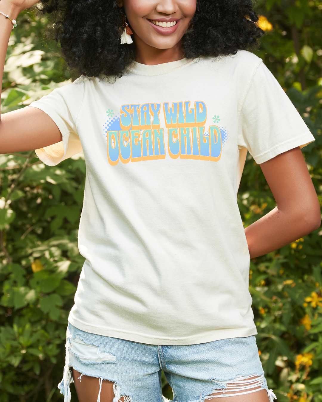 Stay Wild Ocean Child  Tshirt