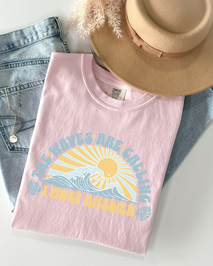 Waves are Calling Tshirt