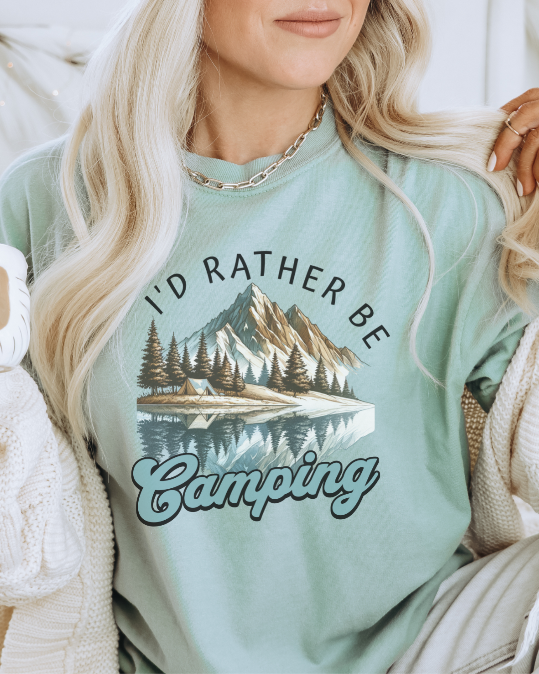 Rather be Camping Tee