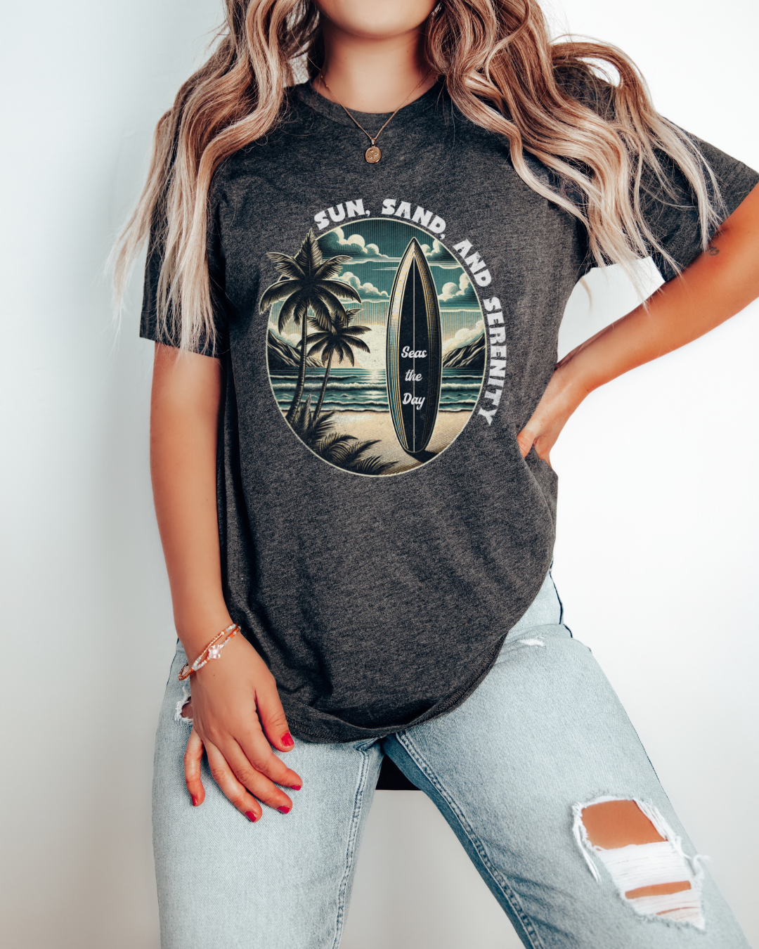 Seas the Day Coastal Tee