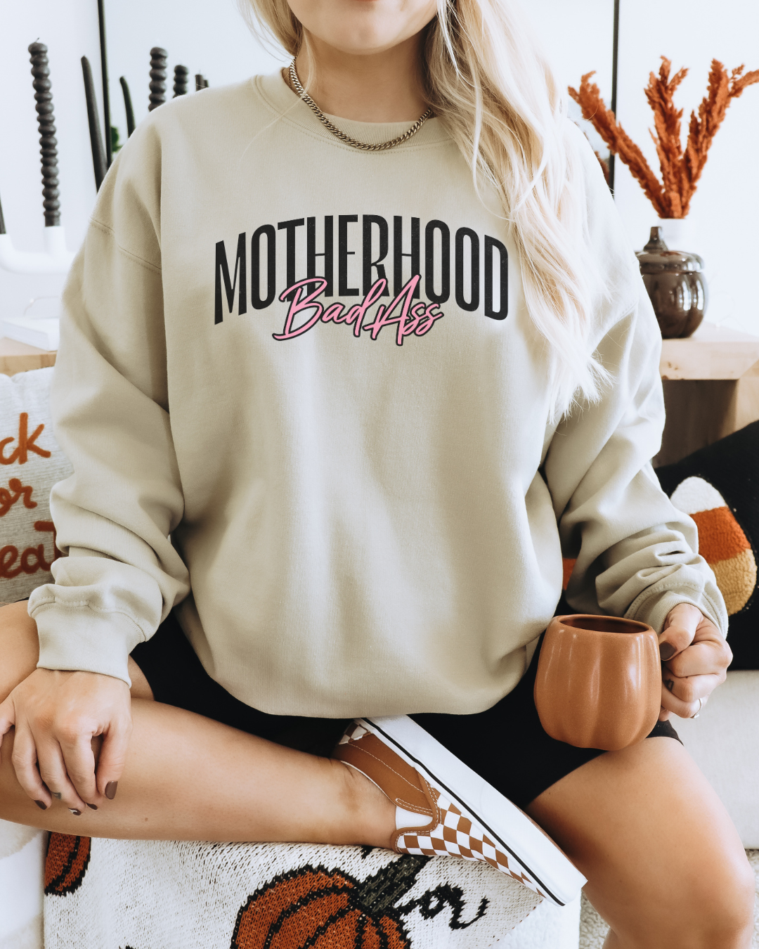 Fierce Mom Motherhood Sweatshirt