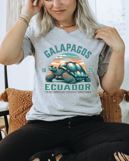 Giant Tortoise Galapagos Ecuador Tee