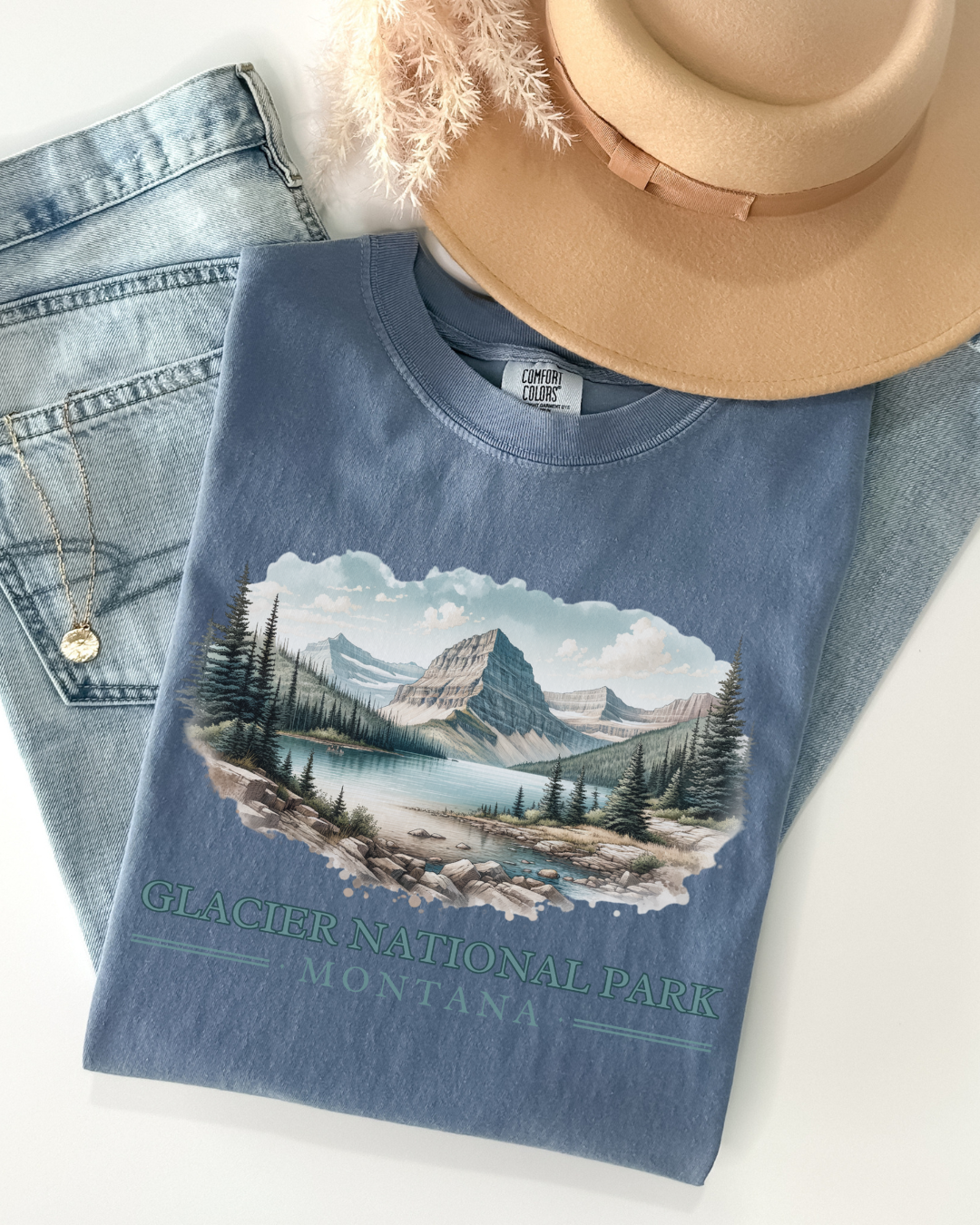 Glacier National Park Montana Tshirt