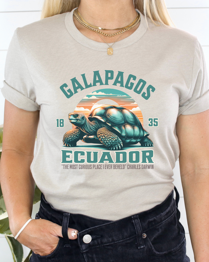 Giant Tortoise Galapagos Ecuador Tee