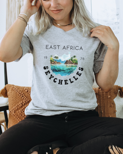 1976 Seychelles East Africa Tee