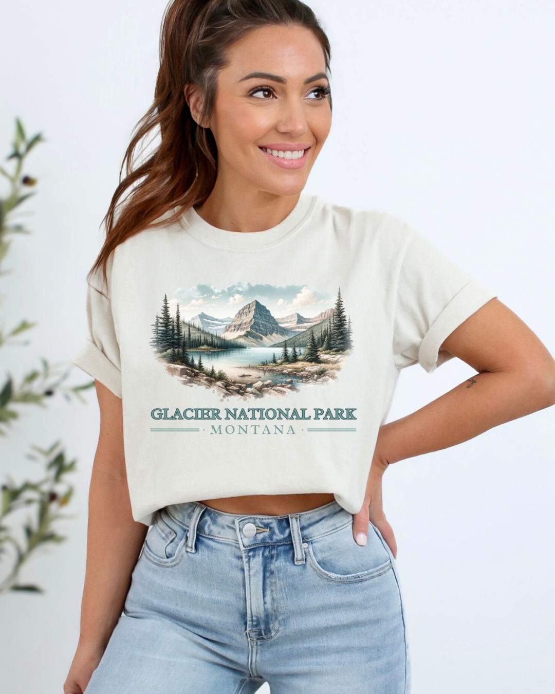 Glacier National Park Montana Tshirt