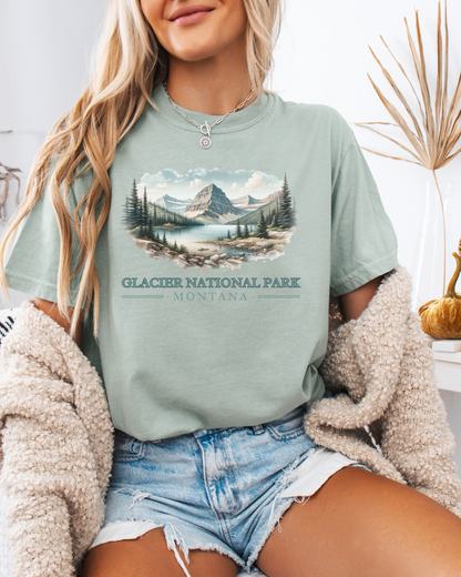 Glacier National Park Montana Tshirt