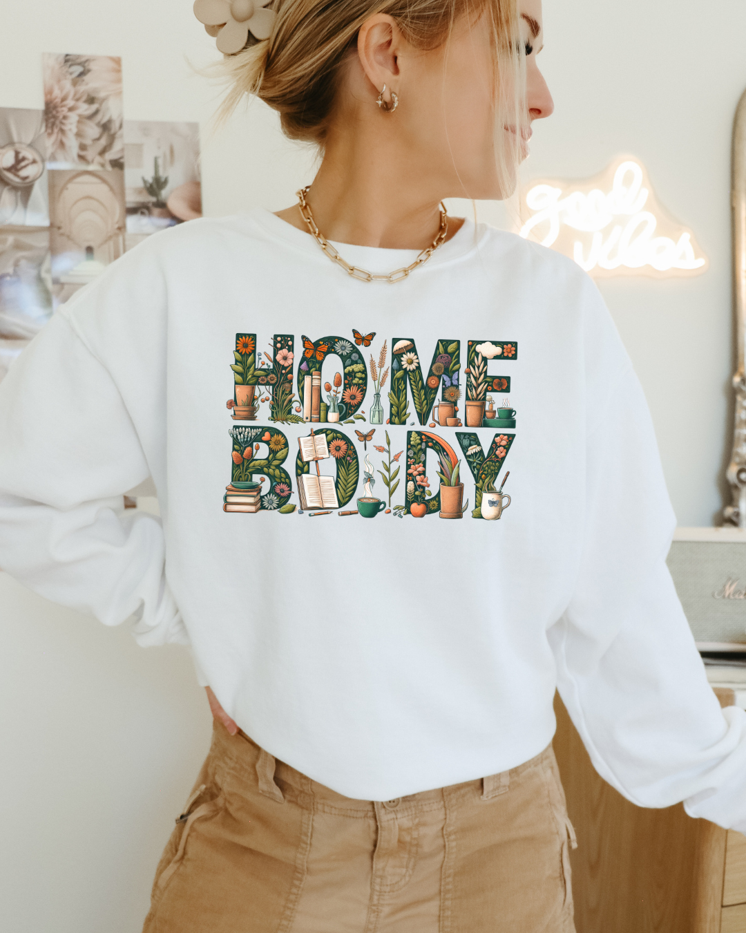 Homebody Floral Favorites Sweatshirt